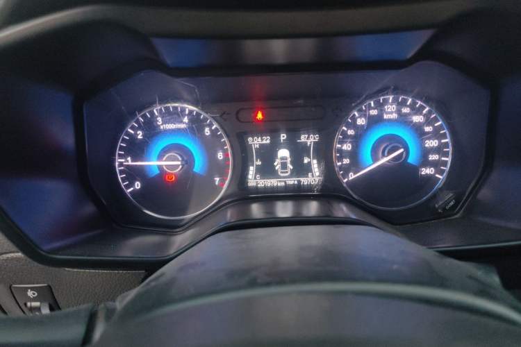 Used Dongfeng Fengon 580 2017 Revised Version 1.5T CVT Luxury Edition Instrument Cluster