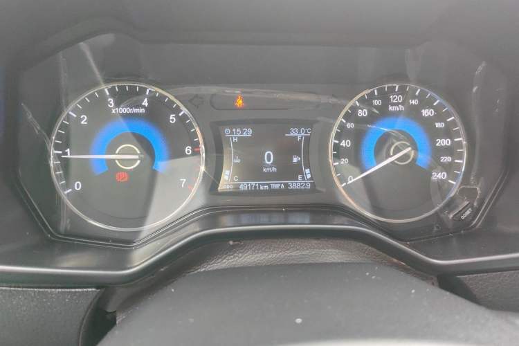 Used Dongfeng Fengon 580 2017 1.5T Manual Luxury Model Instrument Cluster