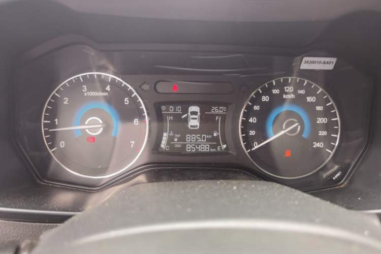 Used Dongfeng Fengon 580 2017 1.8L Manual Comfort Model Instrument Cluster