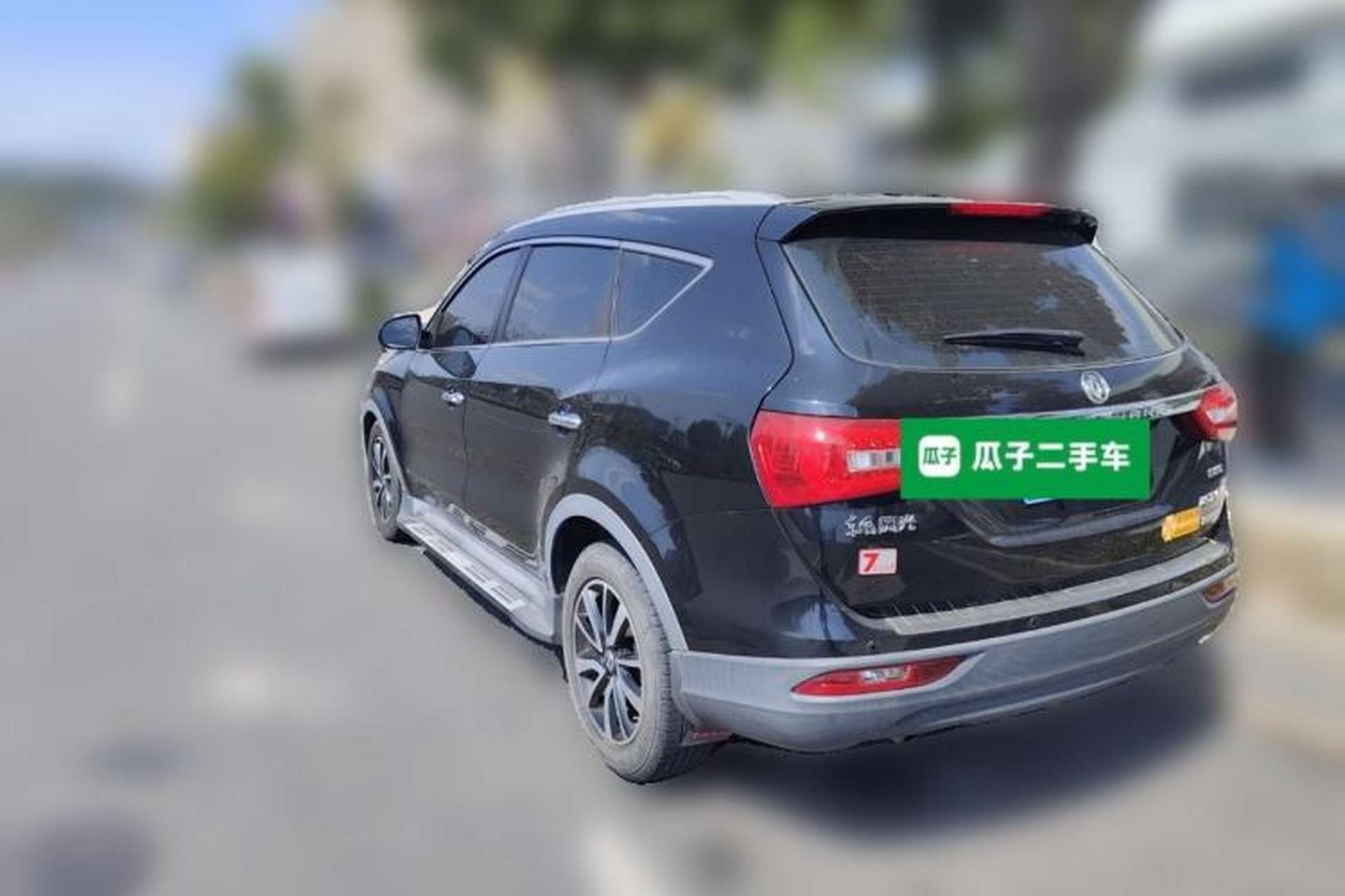 Used Dongfeng Fengon 580 2017 1.5T CVT Luxury Model Rear Left 45 Deg