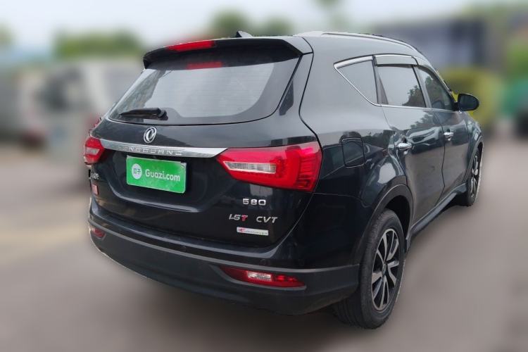 Used Dongfeng Fengon 580 2017 1.5T CVT Luxury Model Rear Right 45 Deg