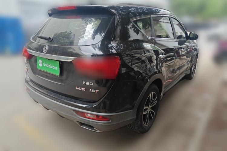 Used Dongfeng Fengon 580 2017 1.5T CVT Smart Style Model Rear Right 45 Deg