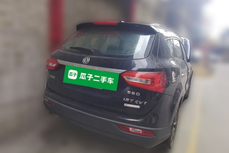 Used Dongfeng Fengon 580 2017 1.5T CVT Comfort Model Rear Right 45 Deg
