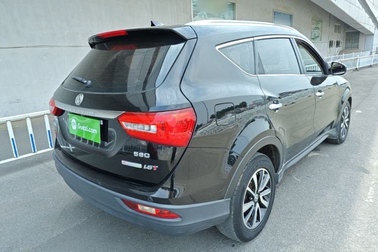 Used Dongfeng Fengon 580 2017 1.5T Manual Luxury Model Rear Right 45 Deg
