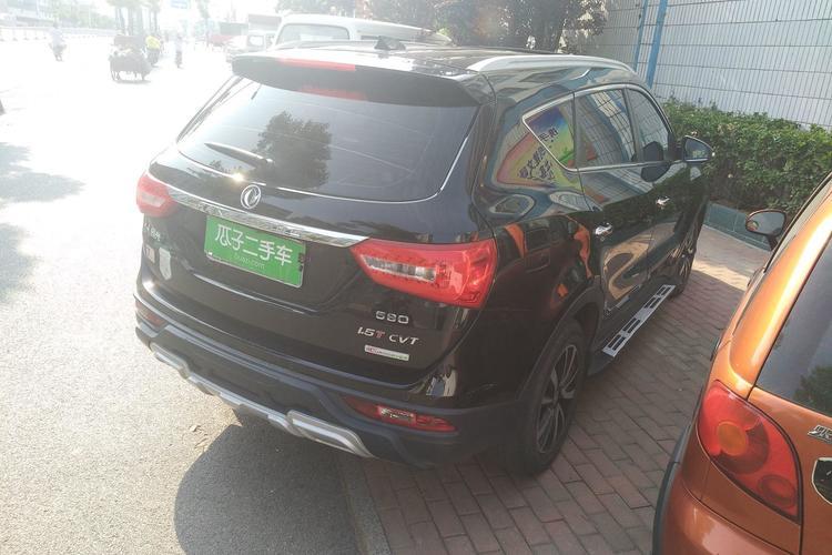 Used Dongfeng Fengon 580 2017 1.5T CVT Luxury Model Rear Right 45 Deg