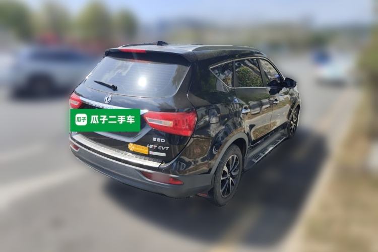Used Dongfeng Fengon 580 2017 1.5T CVT Luxury Model Rear Right 45 Deg
