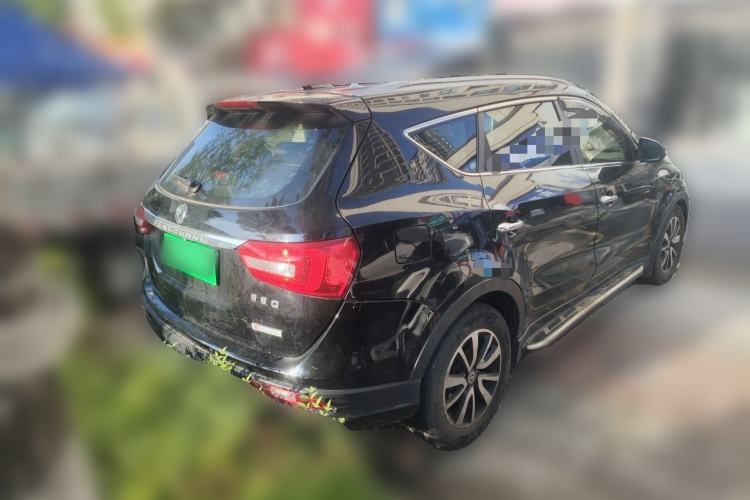 Used Dongfeng Fengon 580 2017 Revised Version 1.5T CVT Luxury Edition Rear Right 45 Deg