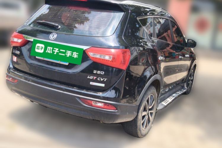 Used Dongfeng Fengon 580 2017 1.5T CVT Luxury Model Rear Right 45 Deg