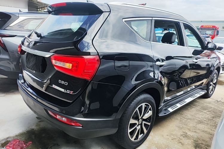 Used Dongfeng Fengon 580 2017 1.5T Manual Luxury Model Rear Right 45 Deg
