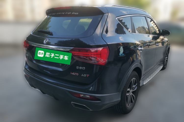 Used Dongfeng Fengon 580 2017 1.5T CVT Smart Style Model Rear Right 45 Deg