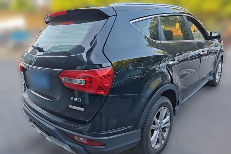 Used Dongfeng Fengon 580 2017 1.8L Manual Comfort Model Rear Right 45 Deg