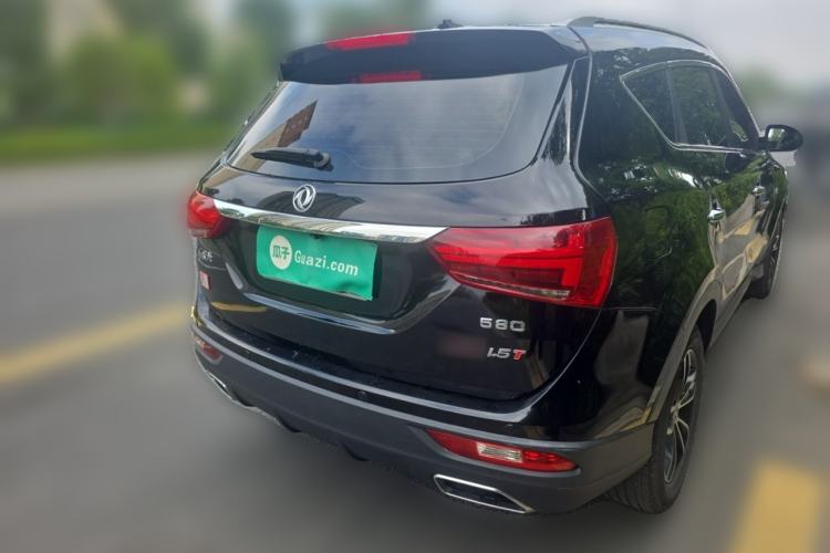Used Dongfeng Fengon 580 2017 1.5T CVT Smart Style Model Rear Right 45 Deg