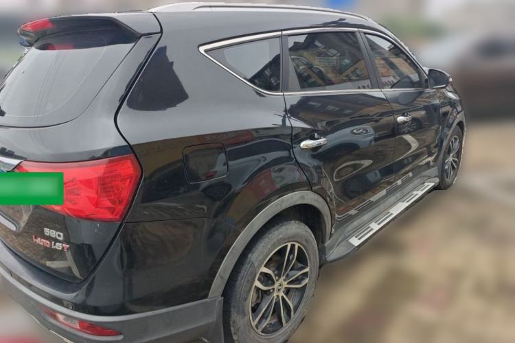 Used Dongfeng Fengon 580 2017 1.5T CVT Comfort Model Rear Right 45 Deg