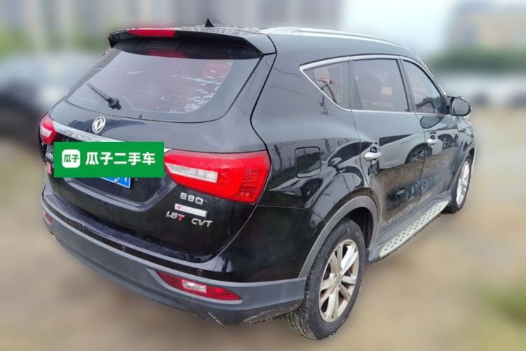 Used Dongfeng Fengon 580 2017 1.5T CVT Comfort Model Rear Right 45 Deg