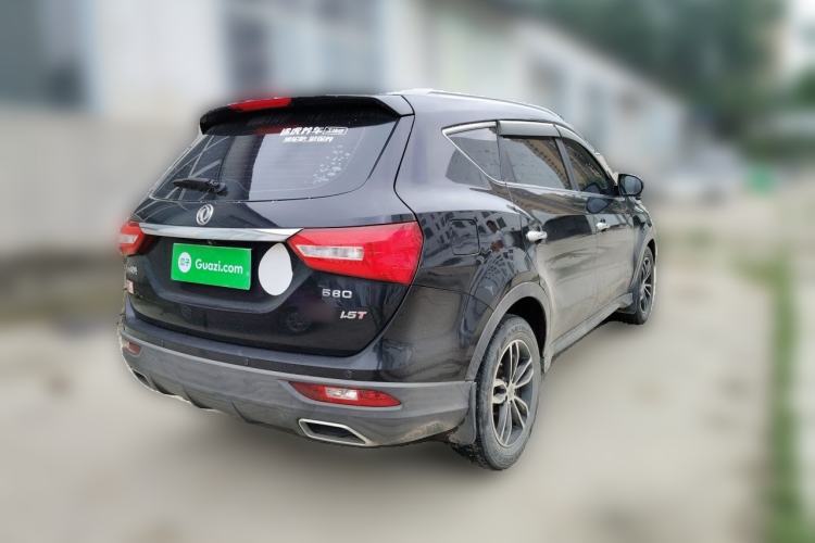 Used Dongfeng Fengon 580 2017 1.5T Manual Luxury Model Rear Right 45 Deg