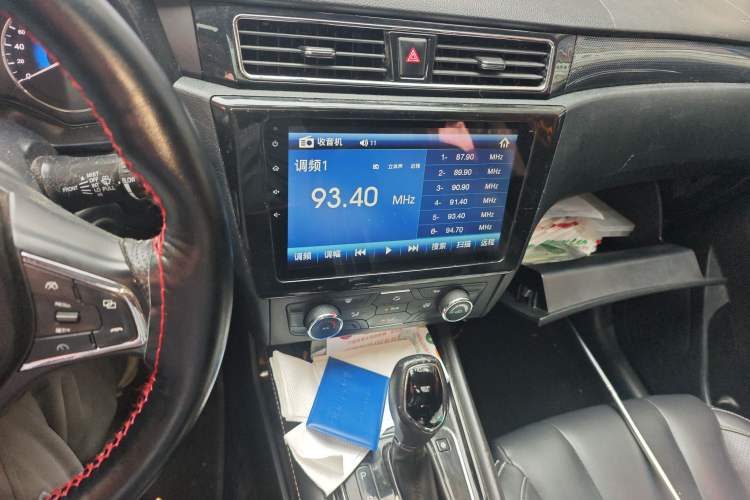 Used Dongfeng Fengon 580 2017 1.5T CVT Luxury Model Audio And AC Panel