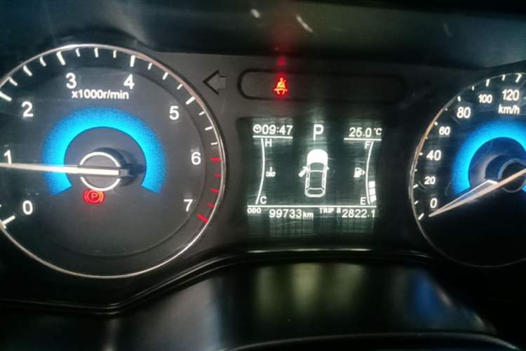 Used Dongfeng Fengon 580 2017 1.5T CVT Luxury Model Instrument Cluster