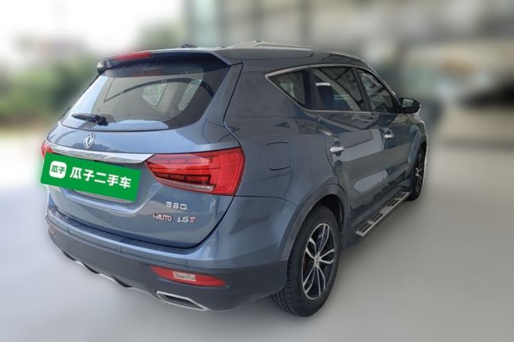 Used Dongfeng Fengon 580 2017 1.5T CVT Luxury Model Rear Right 45 Deg