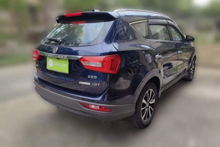 Used Dongfeng Fengon 580 2017 1.5T Manual Luxury Model Rear Right 45 Deg