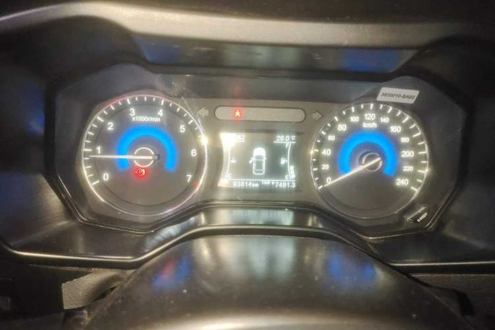 Used Dongfeng Fengon 580 2017 1.5T Manual Luxury Model Instrument Cluster