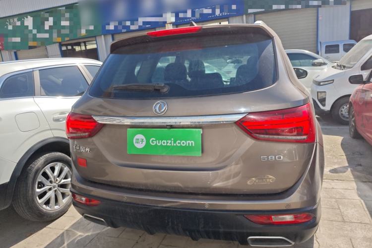 Used Dongfeng Fengon 580 2017 1.5T CVT Smart Style Model Rear