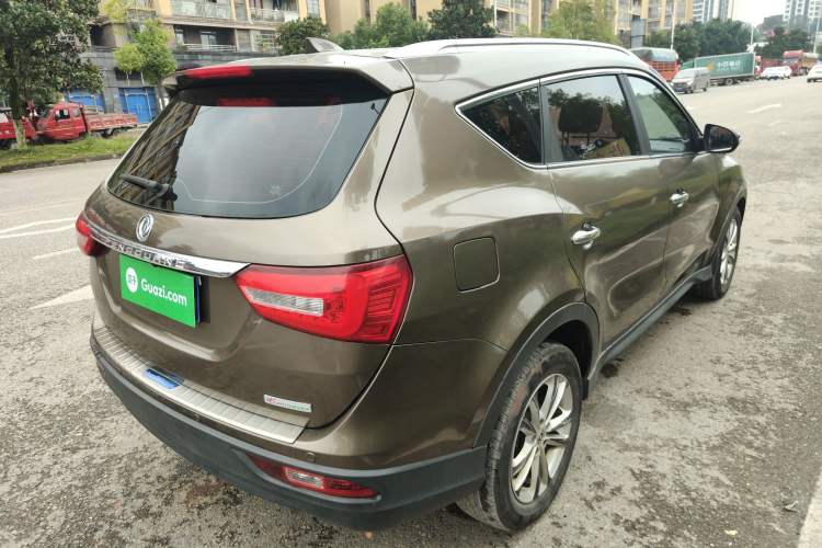 Used Dongfeng Fengon 580 2017 1.5T CVT Comfort Model Rear Right 45 Deg