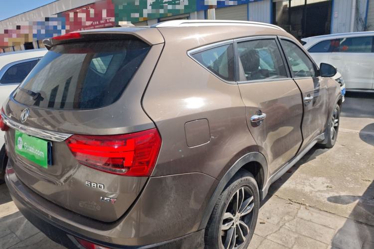 Used Dongfeng Fengon 580 2017 1.5T CVT Smart Style Model Rear Right 45 Deg