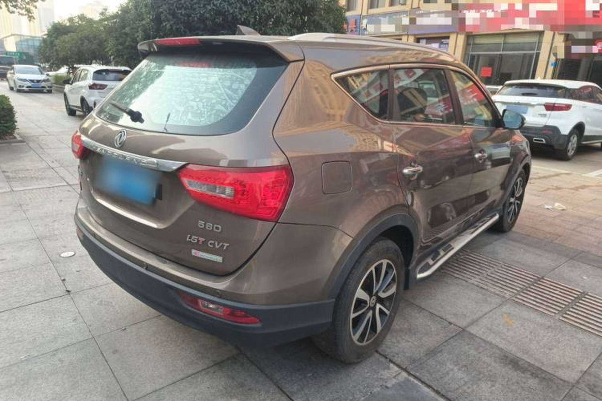 Used Dongfeng Fengon 580 2017 1.5T CVT Luxury Model Rear Right 45 Deg