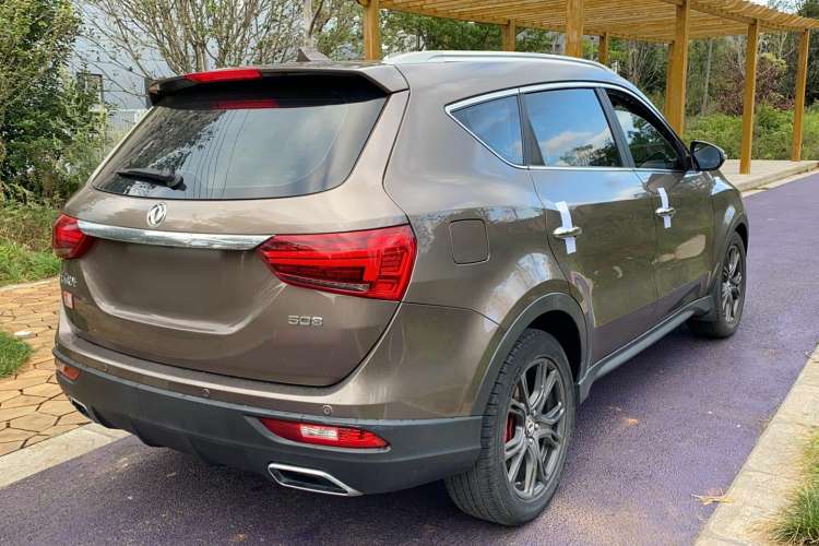 Used Dongfeng Fengon 580 2017 1.5T CVT Smart Connectivity Model Rear Right 45 Deg