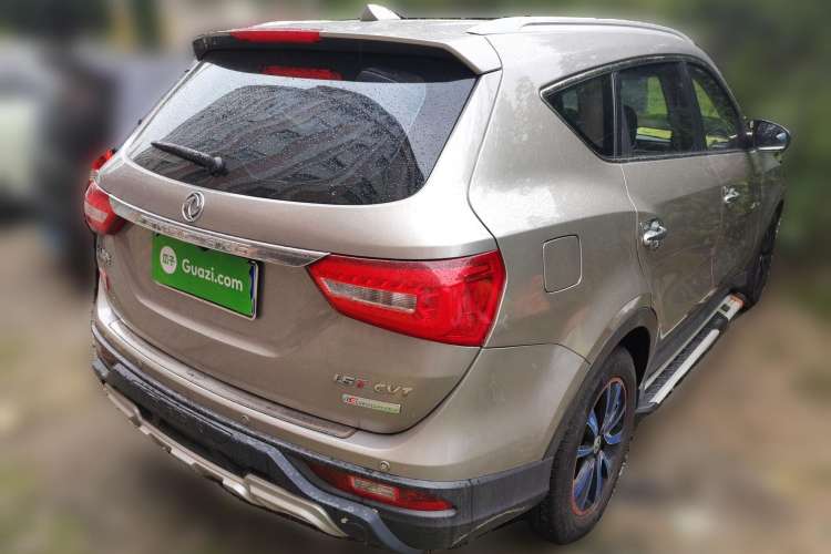 Used Dongfeng Fengon 580 2017 Revised Version 1.5T CVT Luxury Edition Rear Right 45 Deg
