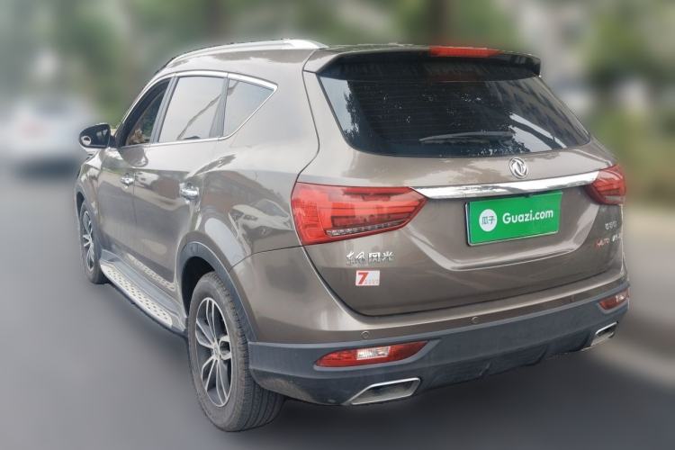 Used Dongfeng Fengon 580 2017 1.5T CVT Smart Style Model Rear Left 45 Deg