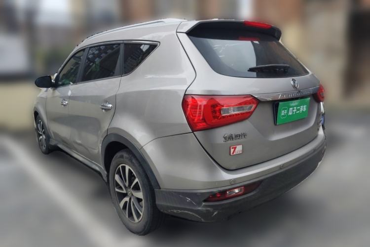 Used Dongfeng Fengon 580 2017 Revised Version 1.5T CVT Luxury Edition Rear Left 45 Deg