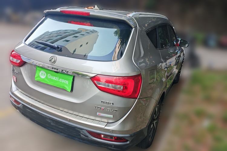 Used Dongfeng Fengon 580 2017 Revised Version 1.5T CVT Luxury Edition Rear Right 45 Deg