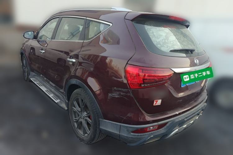 Used Dongfeng Fengon 580 2017 1.5T CVT Smart Connectivity Model Rear Left 45 Deg