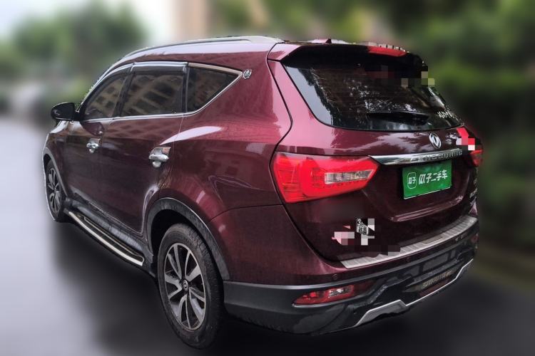 Used Dongfeng Fengon 580 2017 1.5T CVT Luxury Model Rear Left 45 Deg