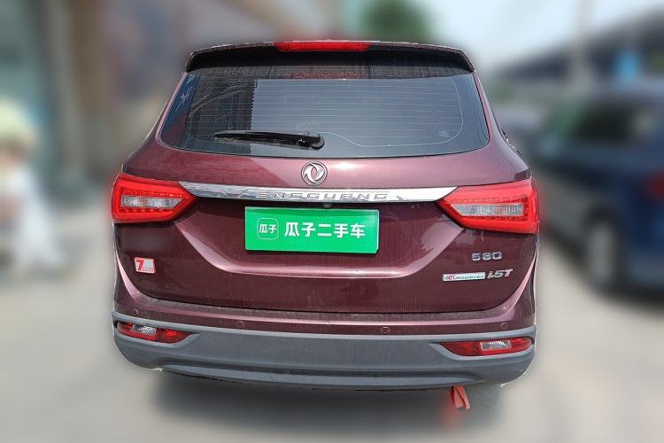 Used Dongfeng Fengon 580 2017 1.5T Manual Luxury Model Rear