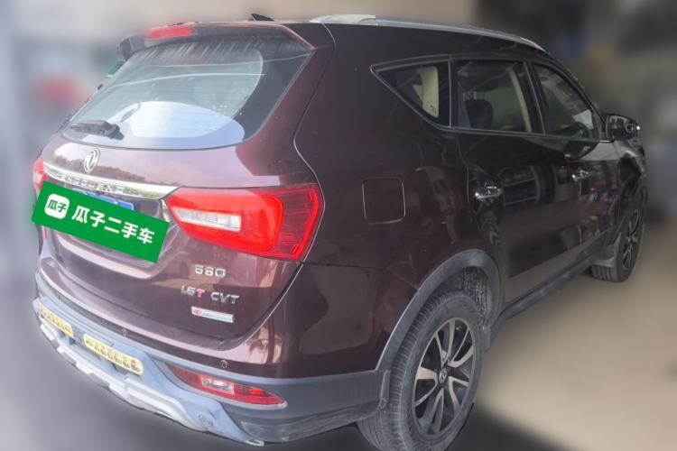 Used Dongfeng Fengon 580 2017 1.5T CVT Luxury Model Rear Right 45 Deg