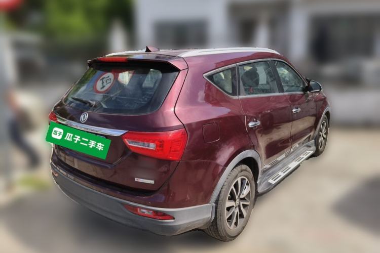 Used Dongfeng Fengon 580 2017 1.5T CVT Luxury Model Rear Right 45 Deg