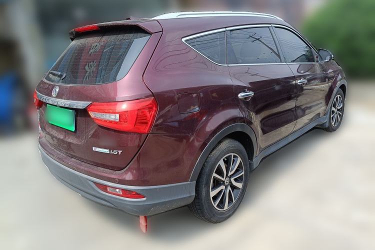 Used Dongfeng Fengon 580 2017 1.5T Manual Luxury Model Rear Right 45 Deg