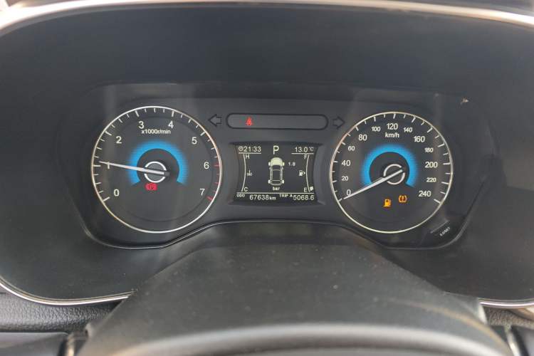 Used Dongfeng Fengon 580 2017 1.5T CVT Smart Connectivity Model Instrument Cluster