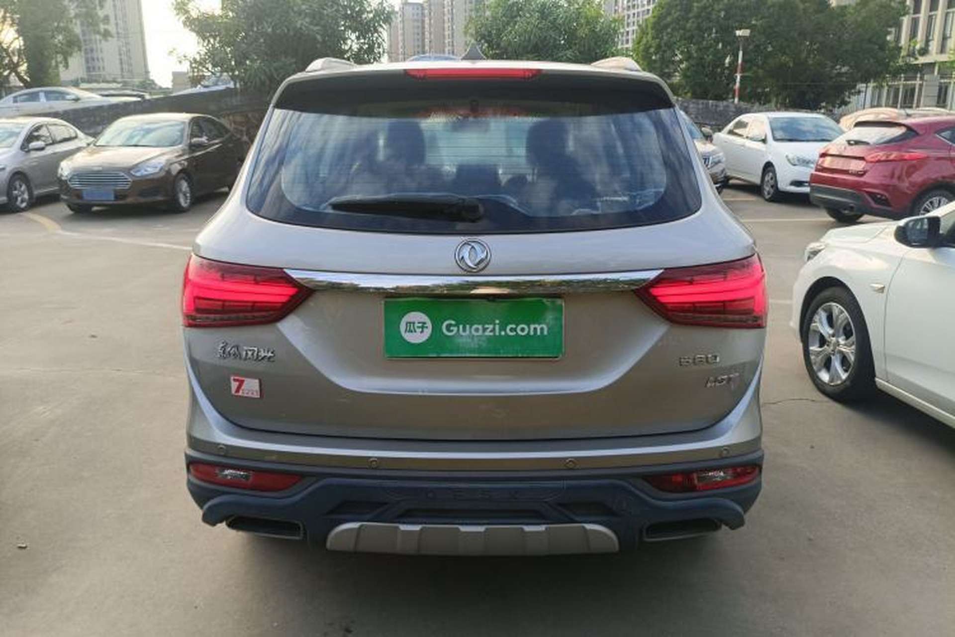 Used Dongfeng Fengon 580 2017 1.5T CVT Smart Connectivity Model Rear