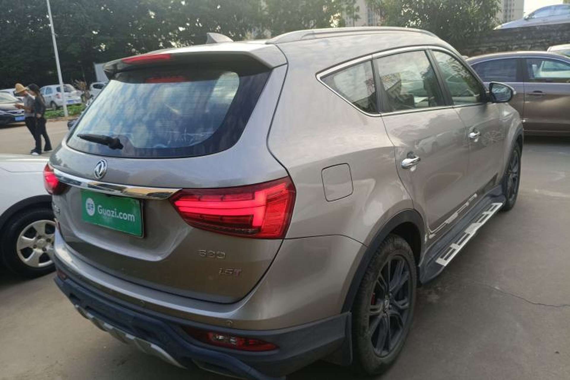 Used Dongfeng Fengon 580 2017 1.5T CVT Smart Connectivity Model Rear Right 45 Deg