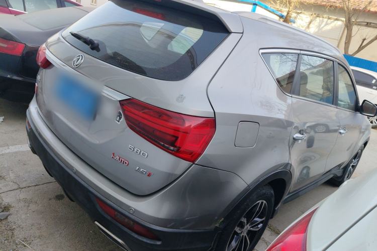 Used Dongfeng Fengon 580 2017 1.5T CVT Smart Style Model Rear Right 45 Deg