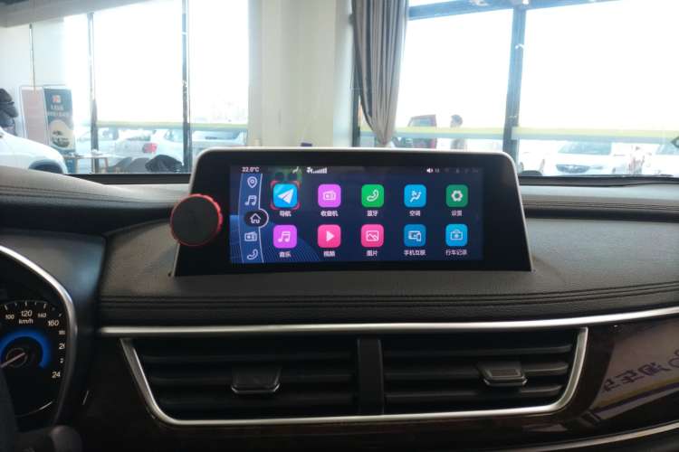 Used Dongfeng Fengon 580 2017 1.5T CVT Smart Style Model Audio And AC Panel
