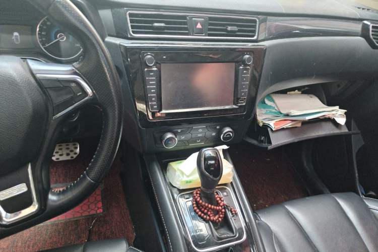 Used Dongfeng Fengon 580 2017 1.5T CVT Comfort Model Audio And AC Panel
