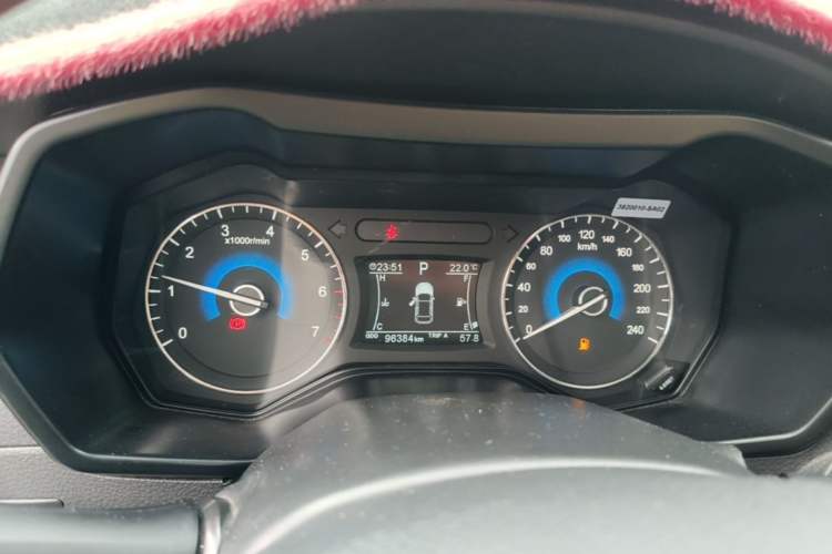 Used Dongfeng Fengon 580 2017 1.5T CVT Luxury Model Instrument Cluster