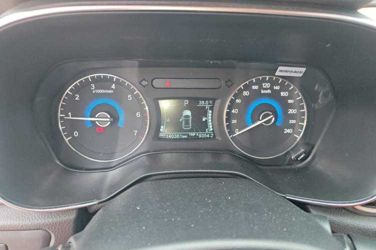 Used Dongfeng Fengon 580 2017 1.5T CVT Smart Connectivity Model Instrument Cluster