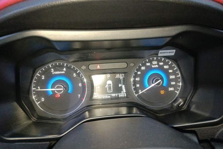 Used Dongfeng Fengon 580 2017 1.5T CVT Luxury Model Instrument Cluster