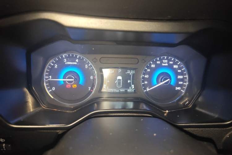 Used Dongfeng Fengon 580 2017 1.5T CVT Comfort Model Instrument Cluster
