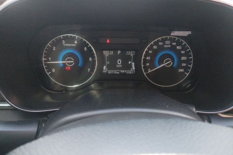 Used Dongfeng Fengon 580 2017 1.5T CVT Smart Connectivity Model Instrument Cluster